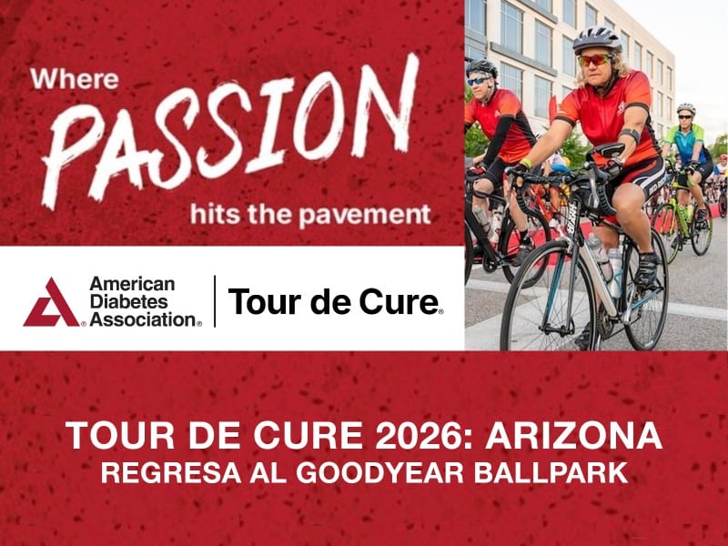 Tour de Cure 2026: Arizona regresa al Goodyear Ballpark