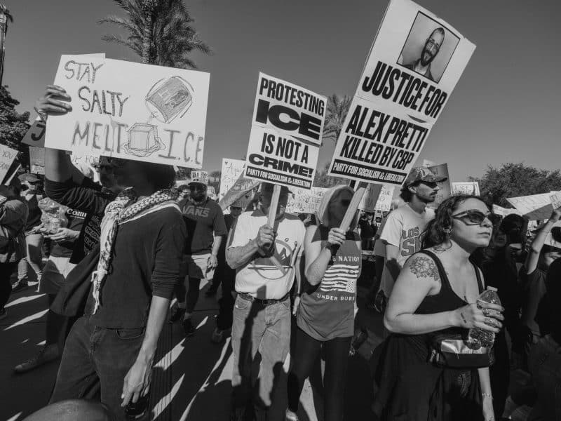 Protesta en Phoenix Arizona